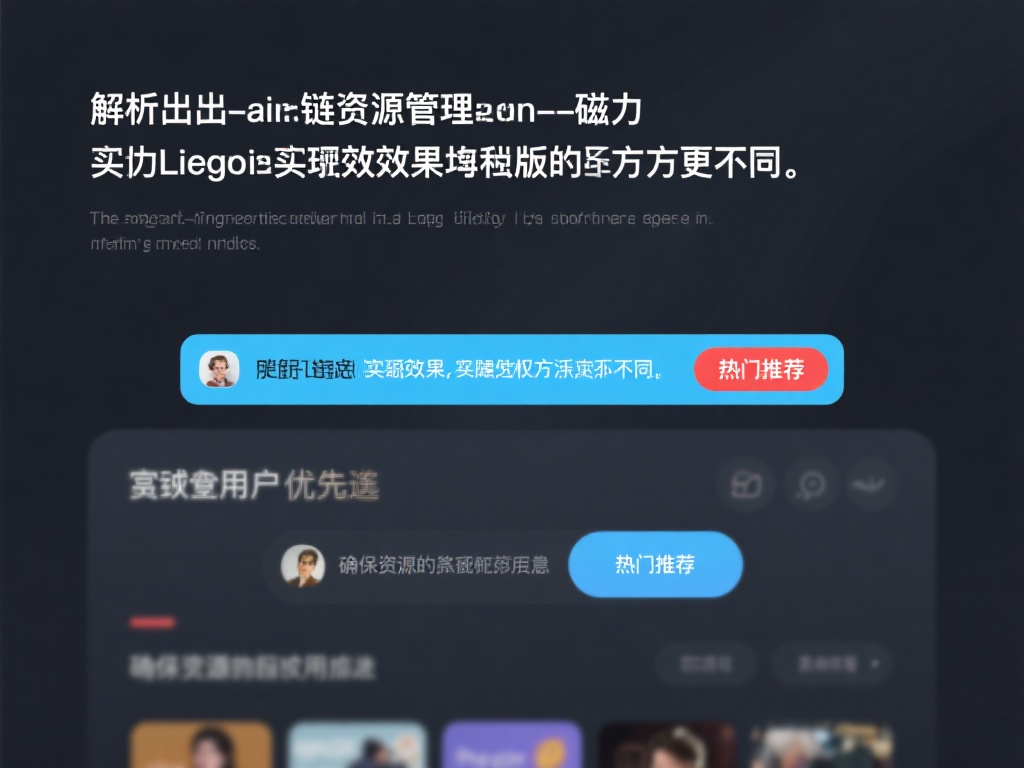 解析出的链接资源管理：磁力链接的实际效果