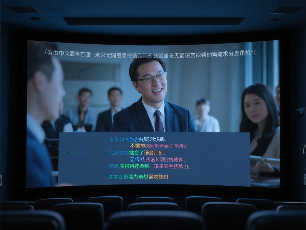 市场展望方面，未来无障碍语言交流的需求将