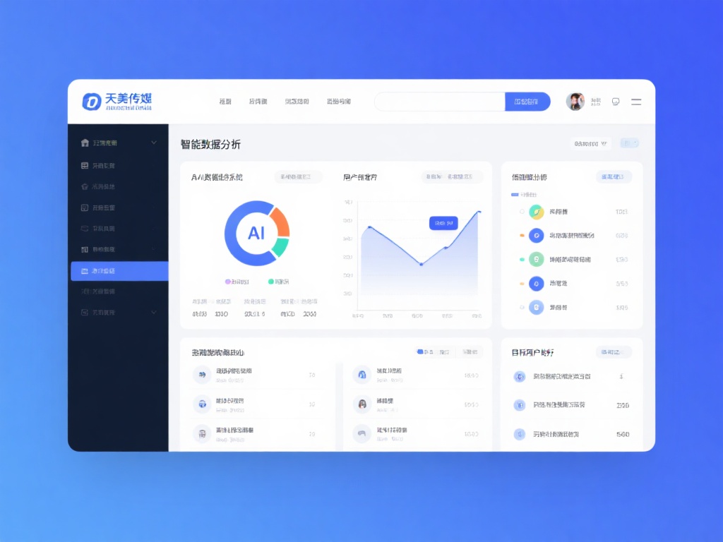 智能数据分析
天美传媒官网的后台搭载了